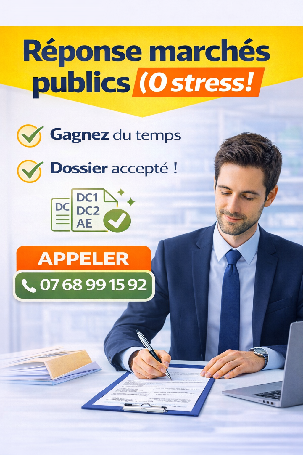 Charg&eacute; d'appels d'offres pour vos march&eacute;s publics
